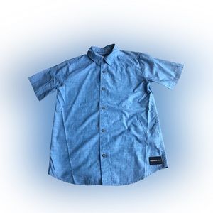 Calvin Klein Jeans Boys Short Sleeve Button Down Shirt